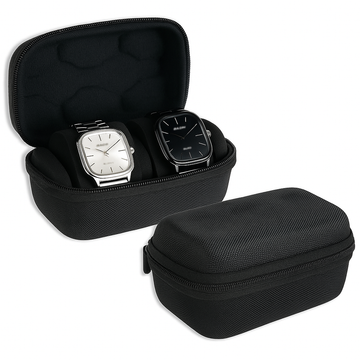 Watch Holder with 2 Slot Black